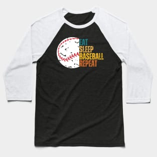 Eat Sleep Baseball Repeat Baseball T-Shirt